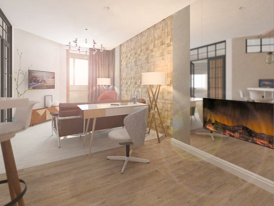 Дизайнерская отделка смарт квартиры