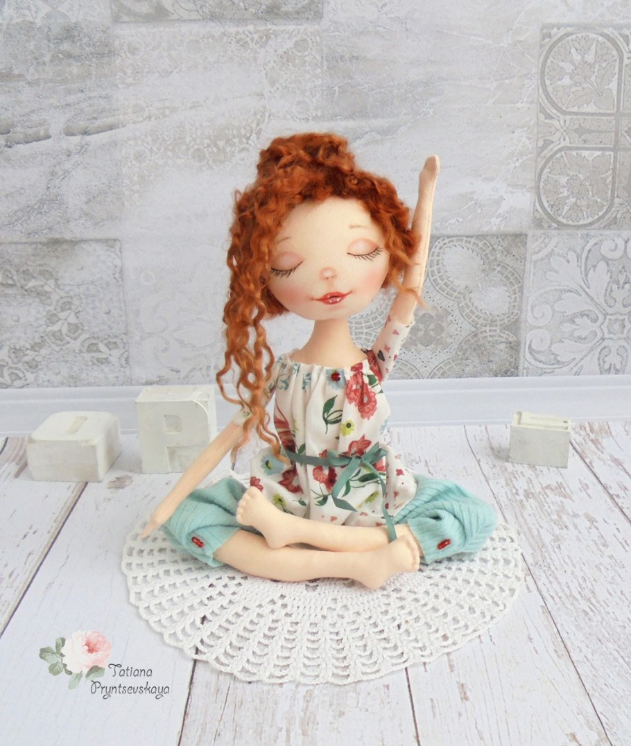 Кукла пудровая