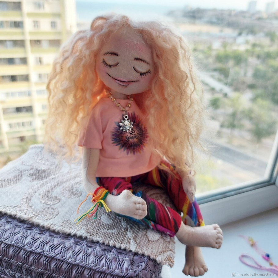 Йоги куклы ручной работы