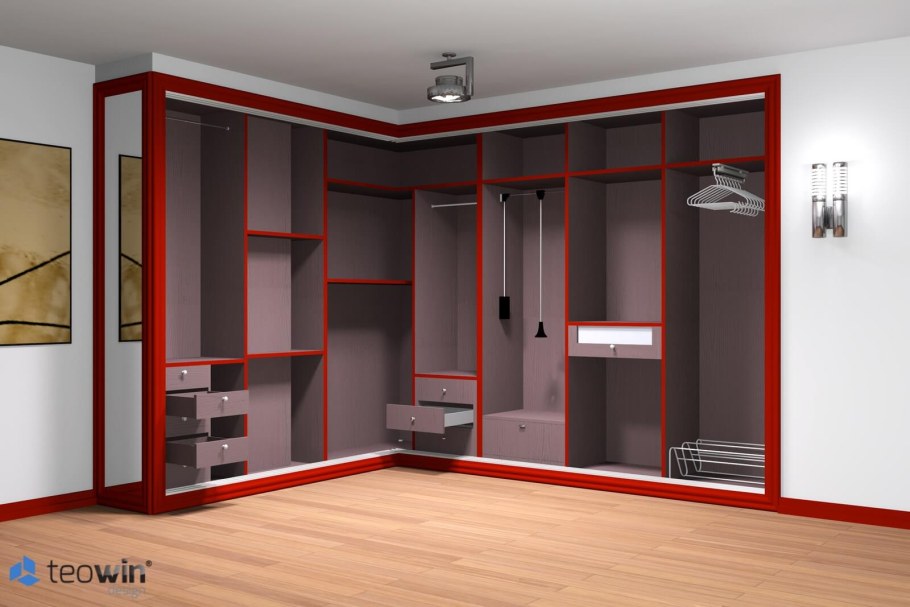 Эргономика шкафа купе