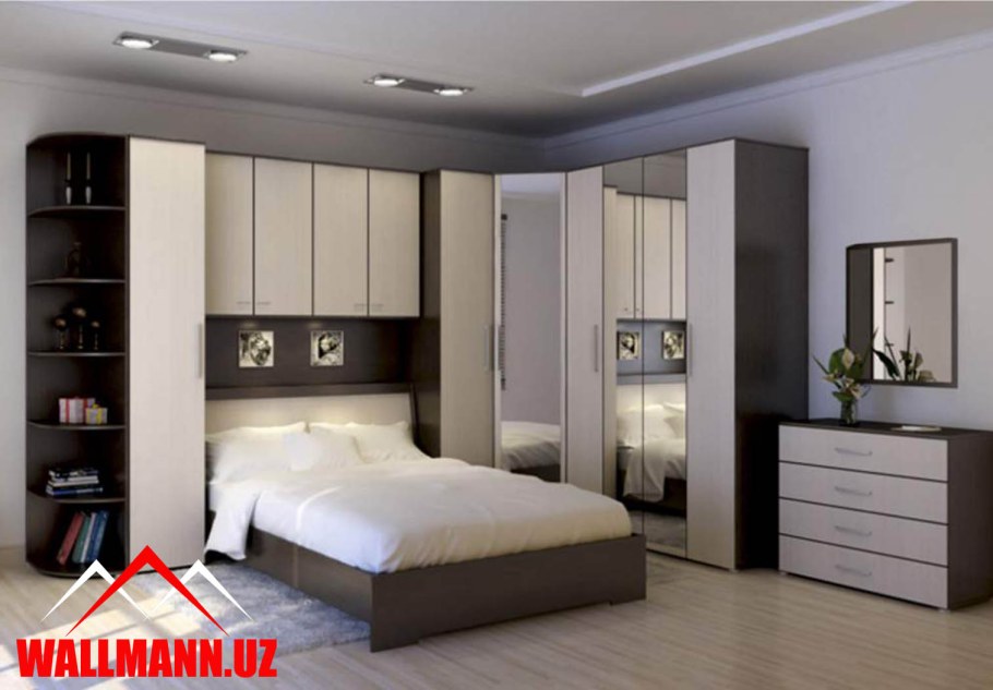 Угловой шкаф в спальню