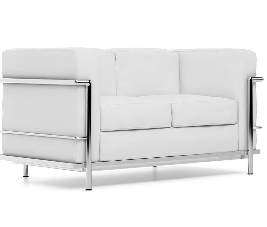 Двухместный диван Cassina le Corbusier lc2