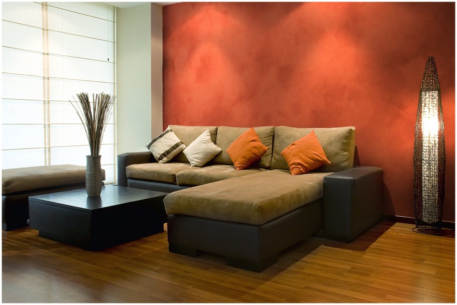 Коричневый интерьер