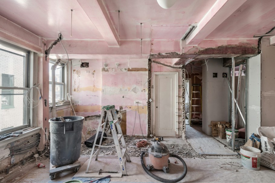 Внутренняя отделка помещений процесс