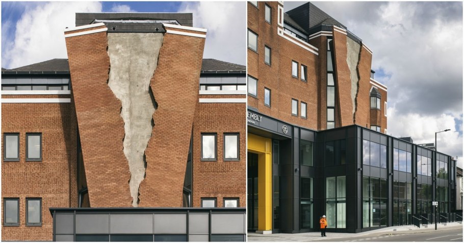 Алекс Чиннек сползающий фасад