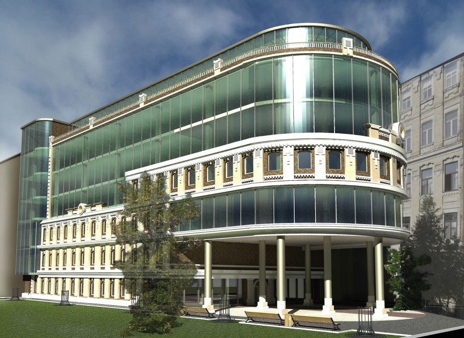 Реконструкция офисного здания