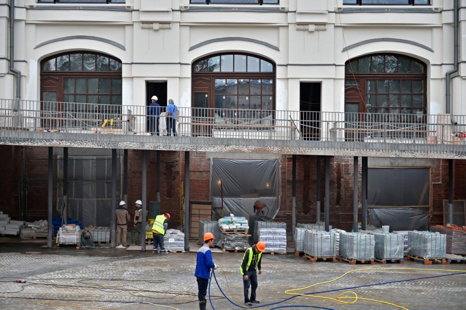 Реконструкция политехнического музея в Москве