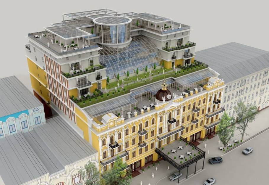 Гостиница Московская Ростов на Дону проект