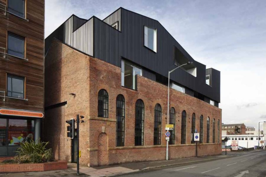 Здание кирпич архитектура Sheldon Group