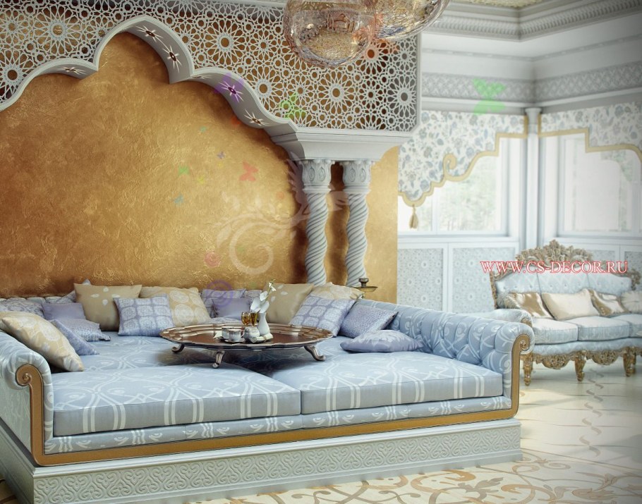 Спальня в арабском стиле