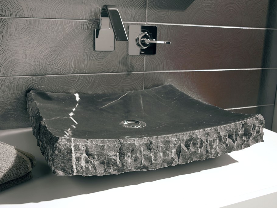 Необычные столешницы для ванной