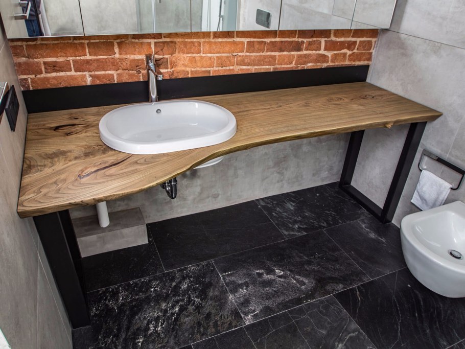 Самодельная раковина для ванной