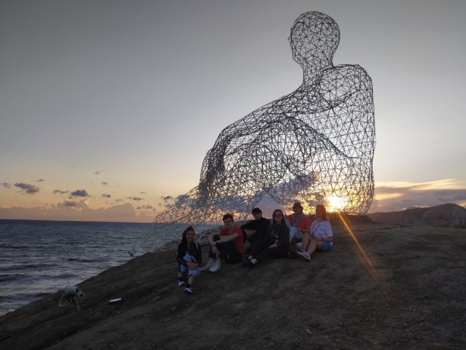 Граффити на трассе Таврида