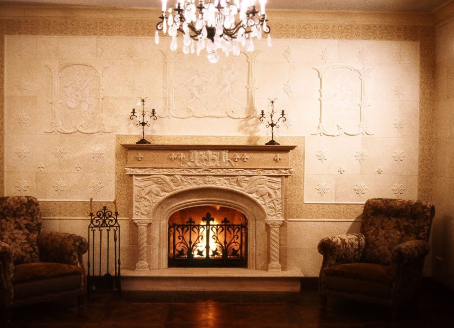 Костер камин