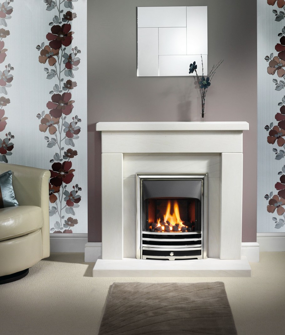 Фотообои камин в интерьере