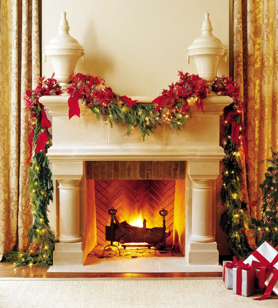 Огонь в камине