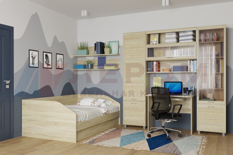 Лером детская Ксюша дуб беленый