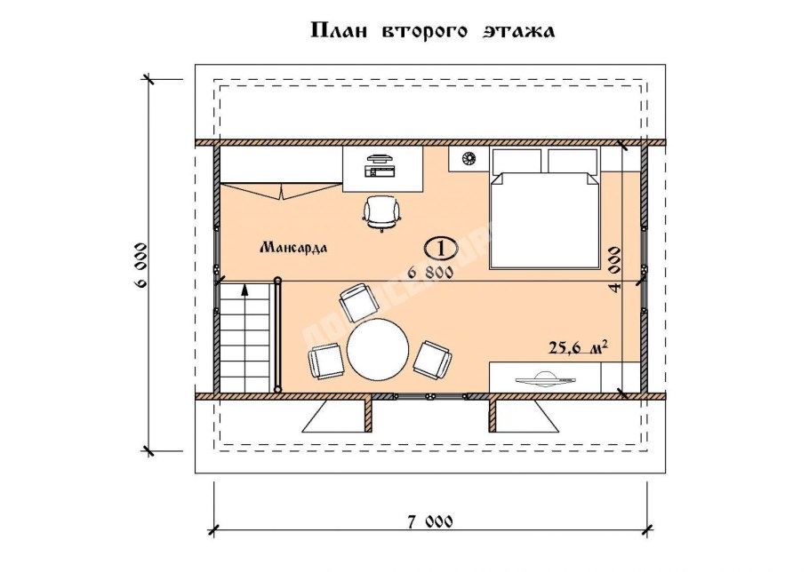 Планировка летнего домика