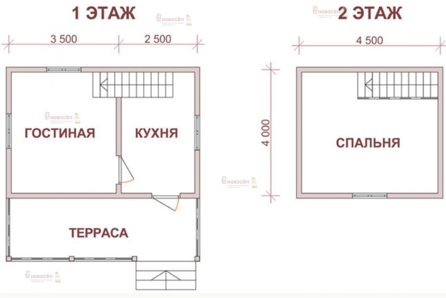 Дачный дом 6х6 с мансардой проект чертежи