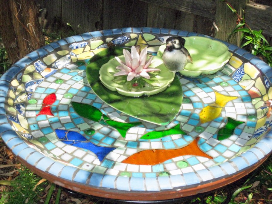 Мозаика на даче