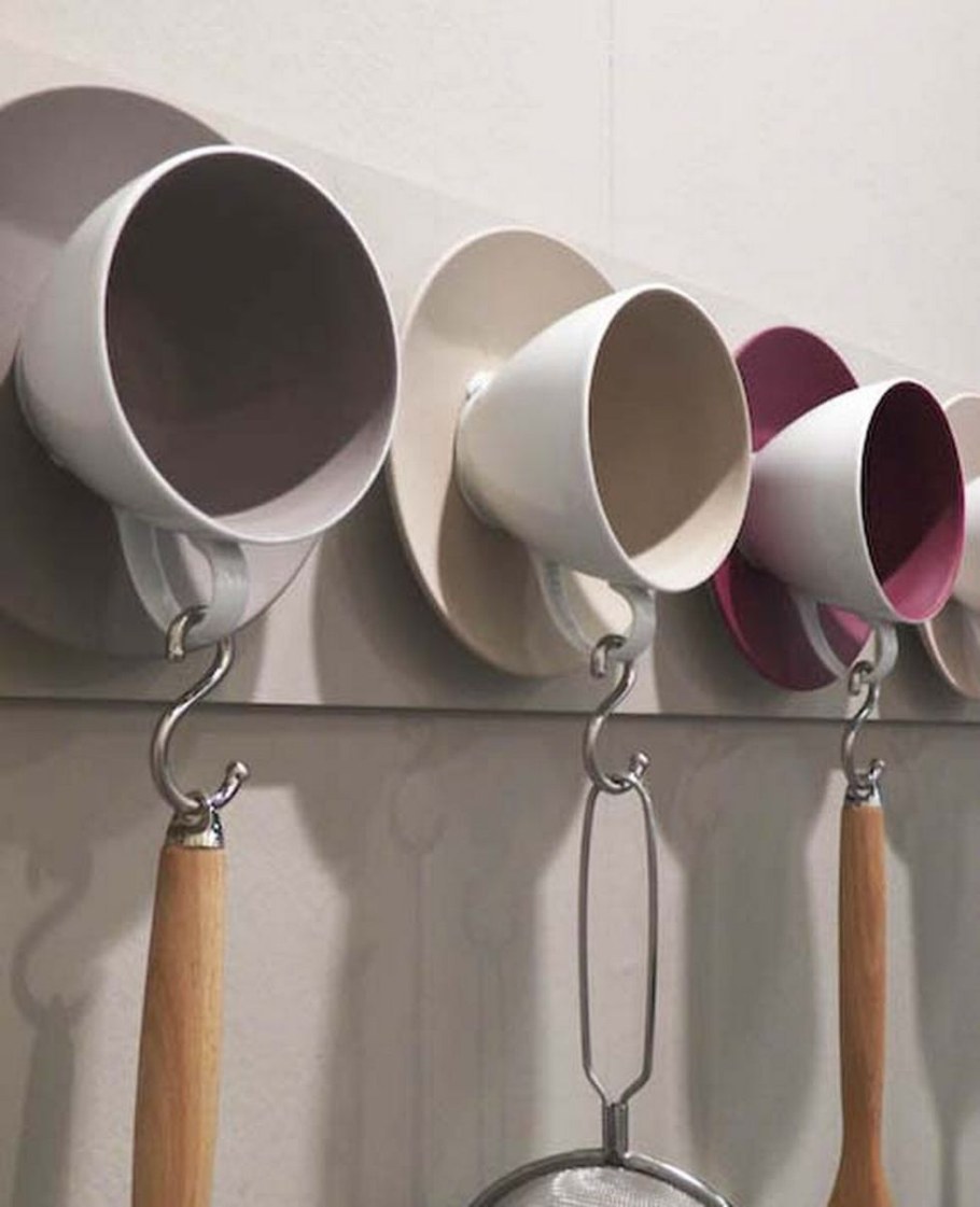 Декор из старых чашек