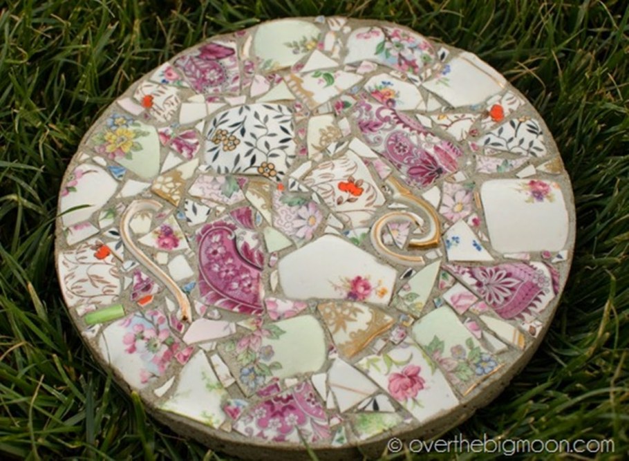 Дорожки из битой посуды