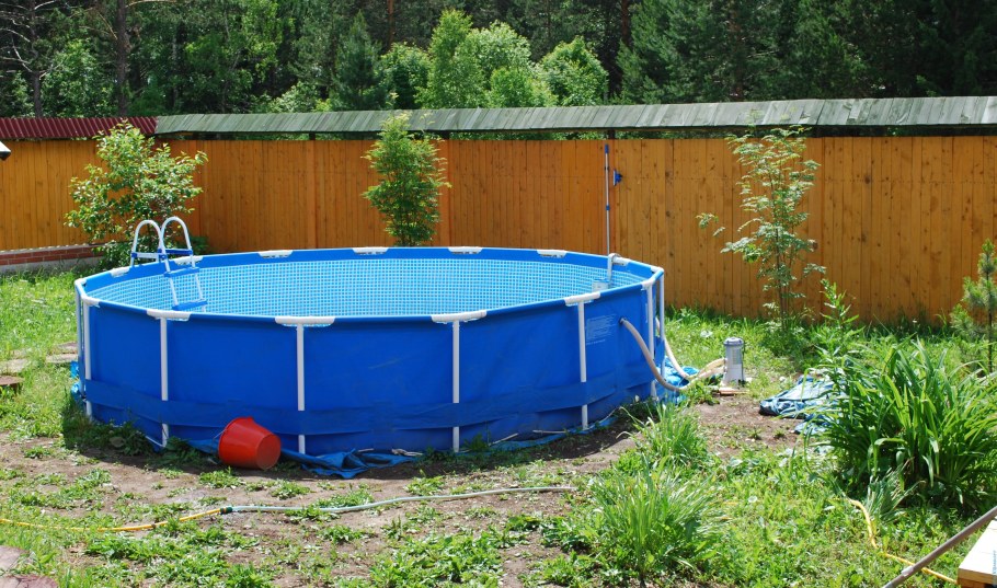 Бассейн каркасный для дачи