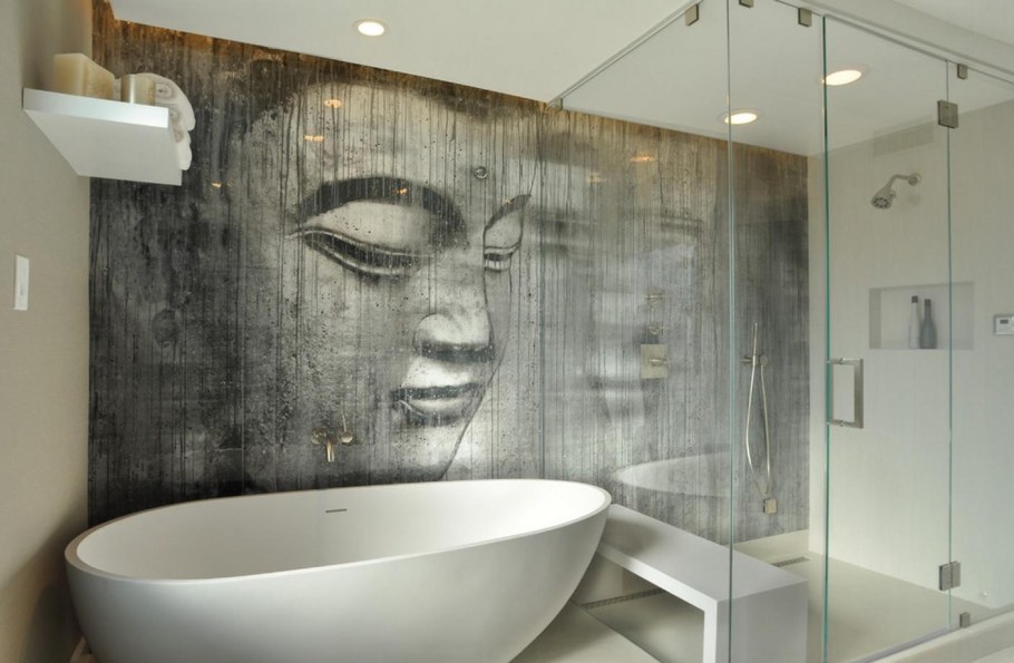 Оригинальная ванная комната