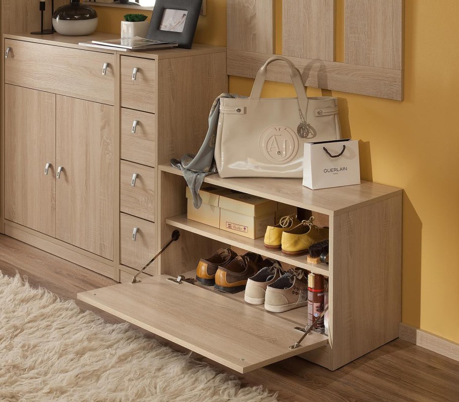 Тумба с раздвижными дверцами ш 110