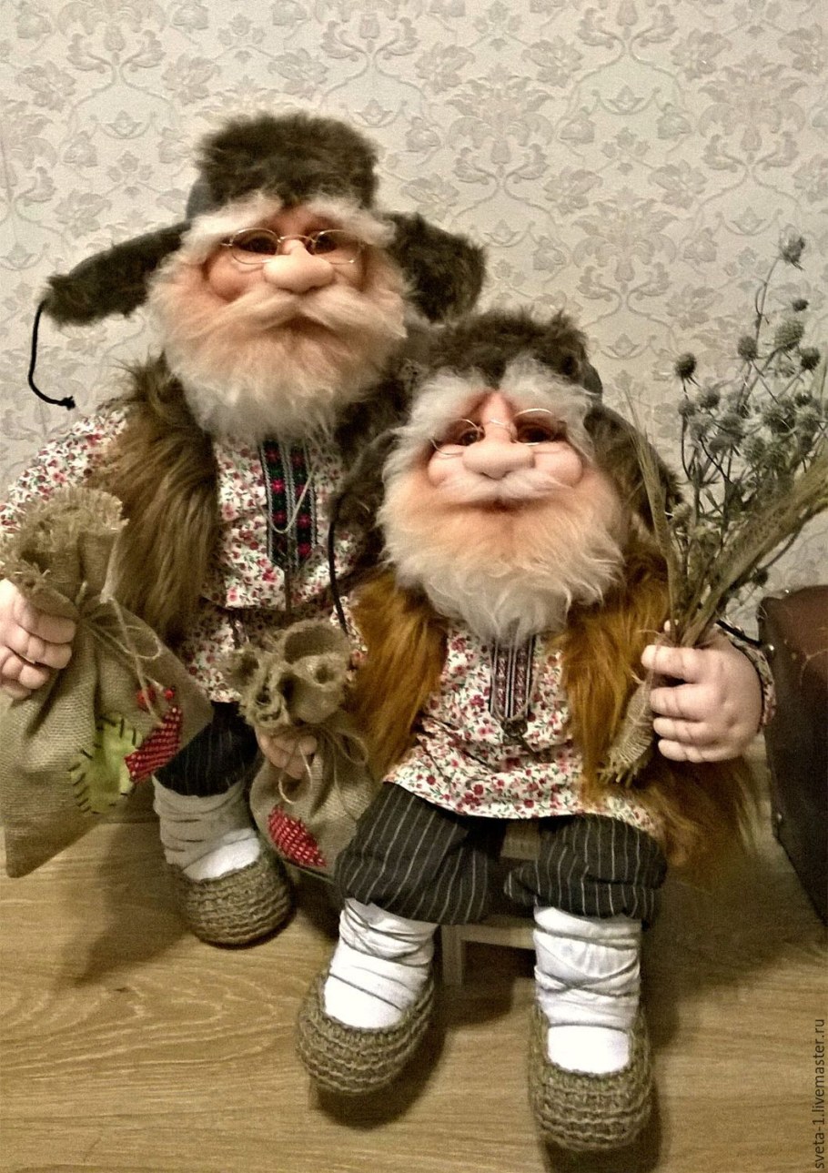 Домовёнок кукла текстильная