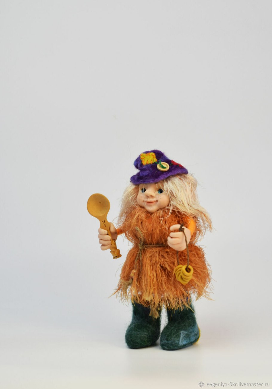 Кукла оберег - Домовенок Кузя