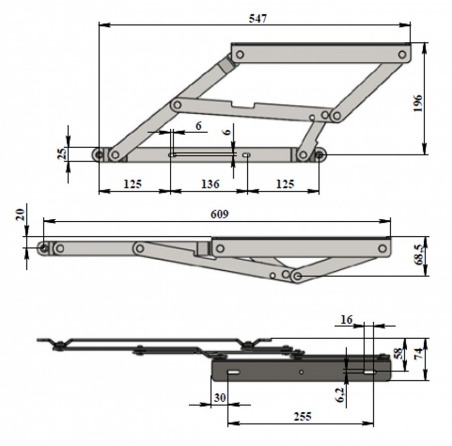 Механизм трансформации Дельфин 68900а00