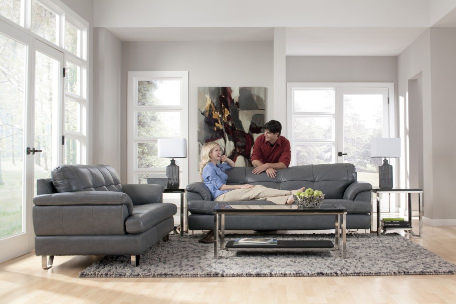 Серая мебель в интерьере