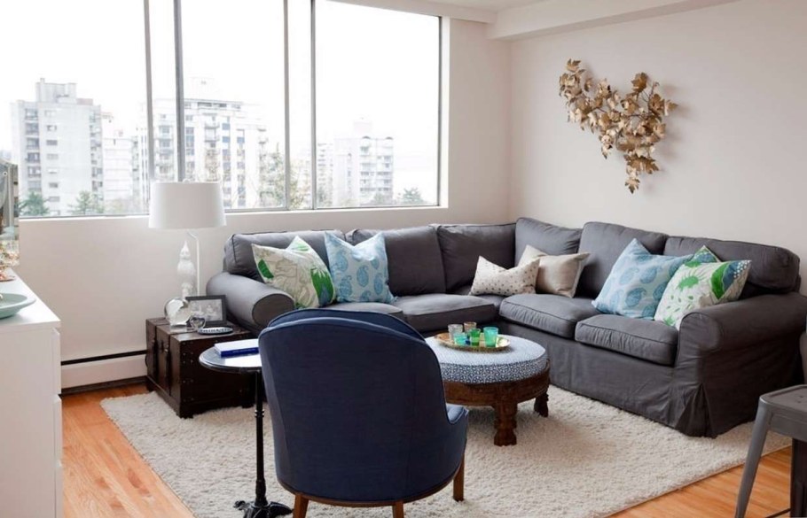 Обои в скандинавском стиле для гостиной