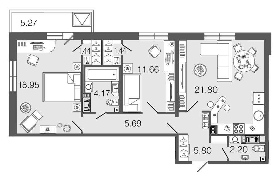 План квартиры