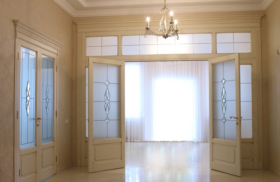 Витражная фрамуга