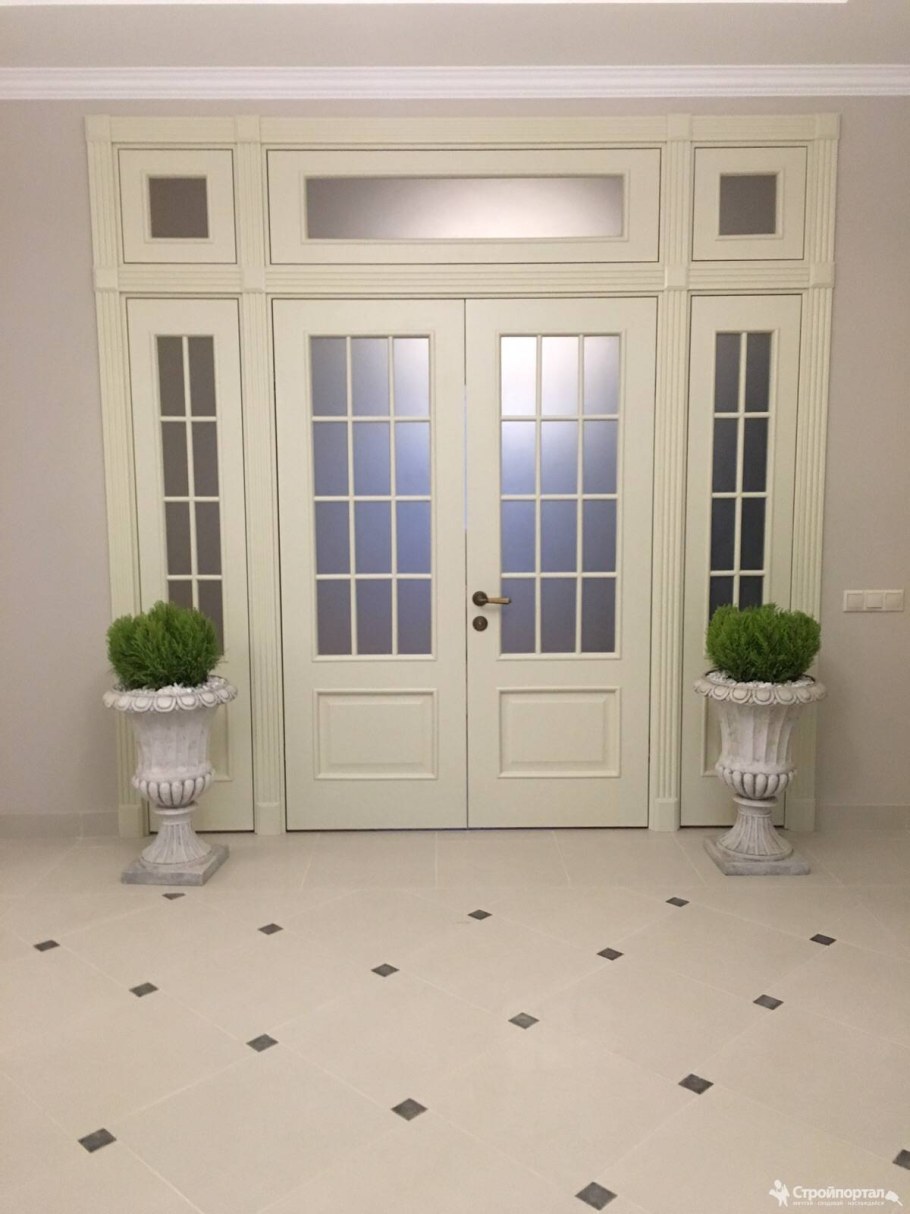 Двери с фрамугами Брянский лес