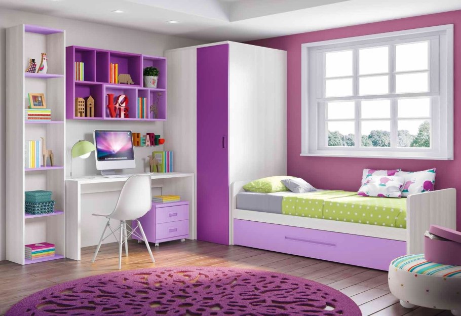Мебель для спальни девочки 12 лет