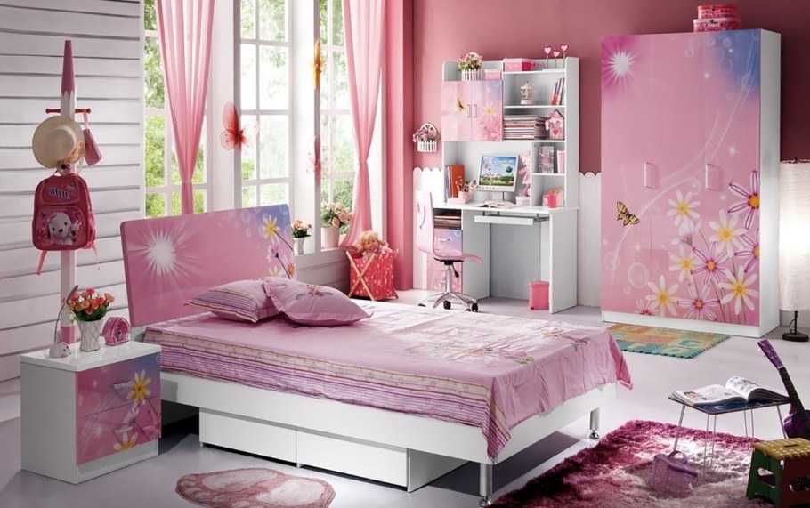 Детские комнаты для девочек