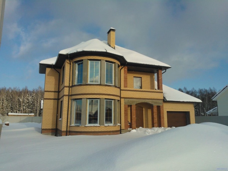 Красивые коттеджи Подмосковья