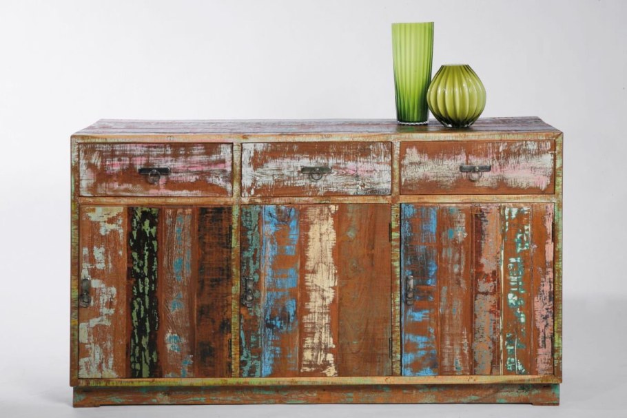 Кухонный буфет в стиле Прованс декупаж