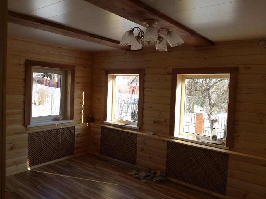 Имитация бруса (Вуд-Хаус) сосна