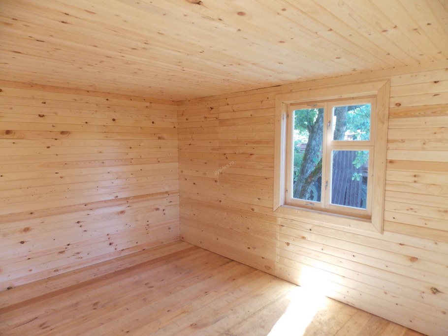 Необычная отделка вагонкой