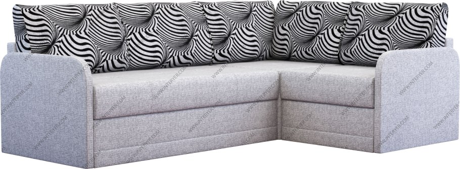 Диван Орион серая рогожка