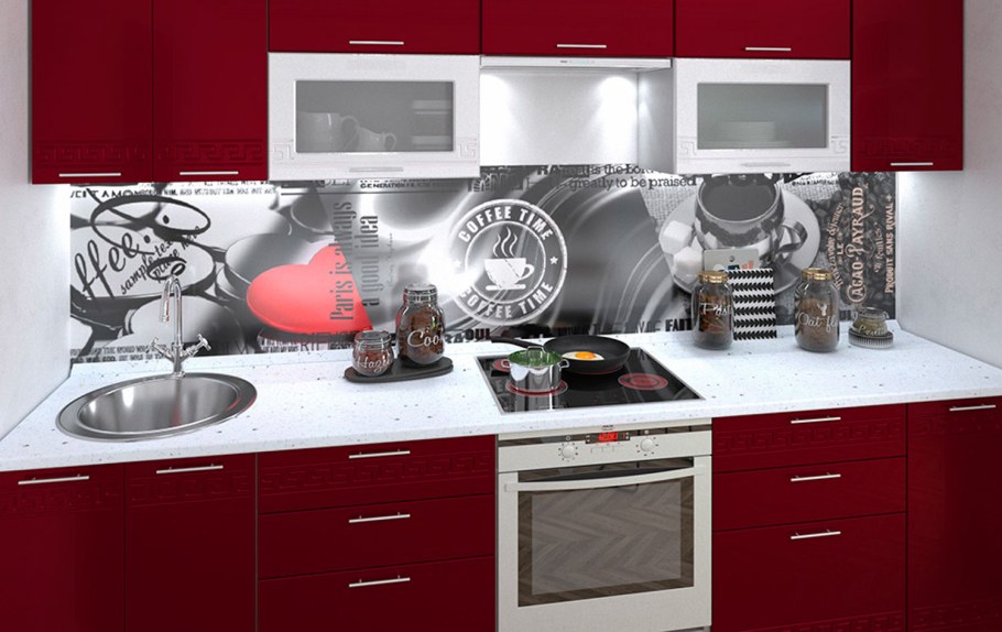 Кухонный гарнитур Греция Сурская мебель