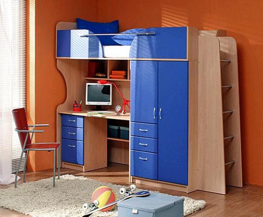 Детская кровать чердак Егорка