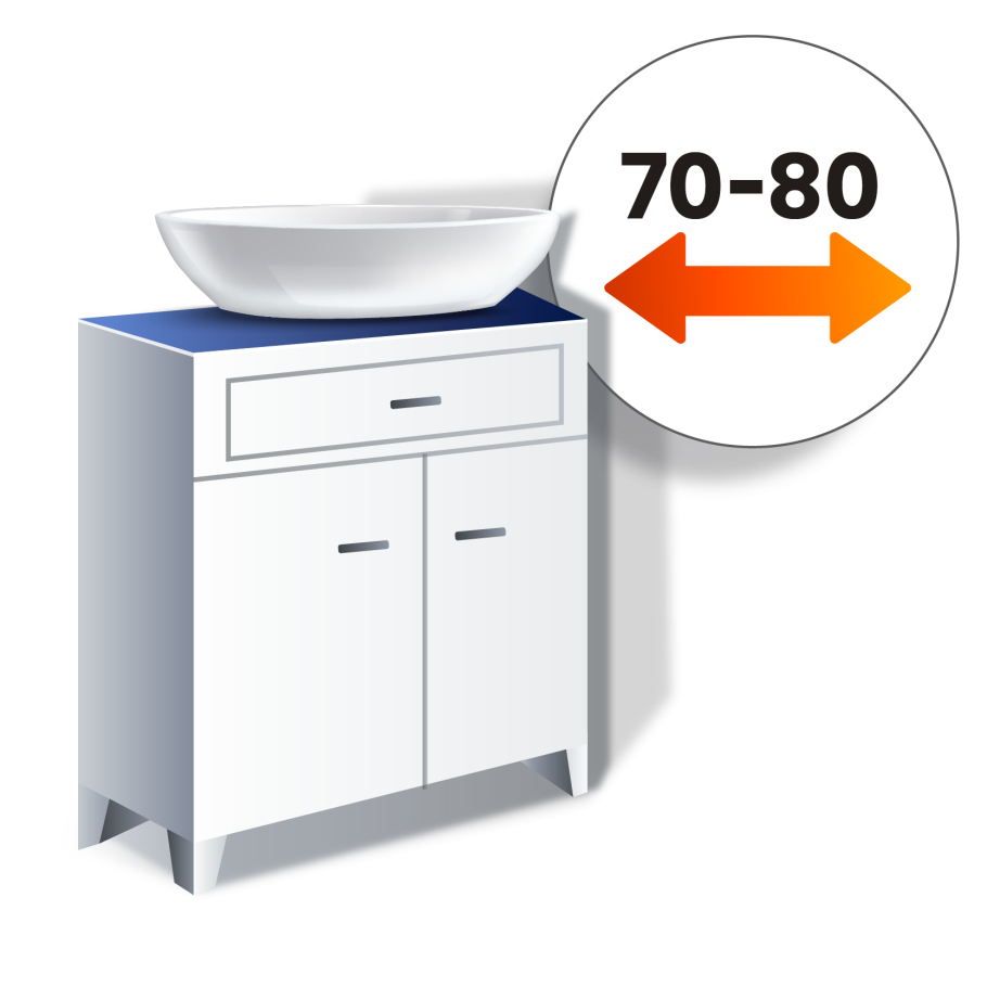 Тумба под раковину напольная «Купер»