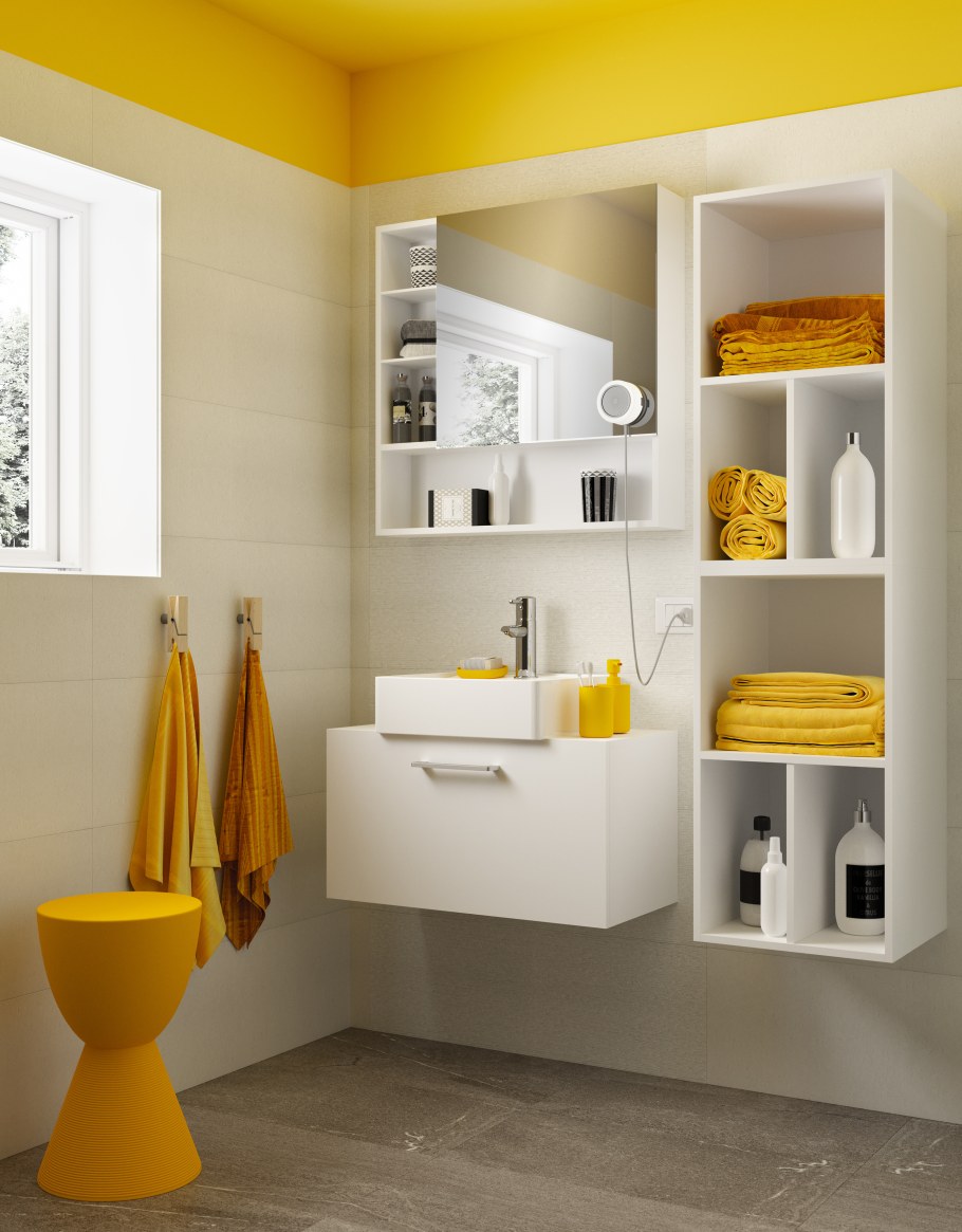 Шкаф подвесной Торонто цвет серый