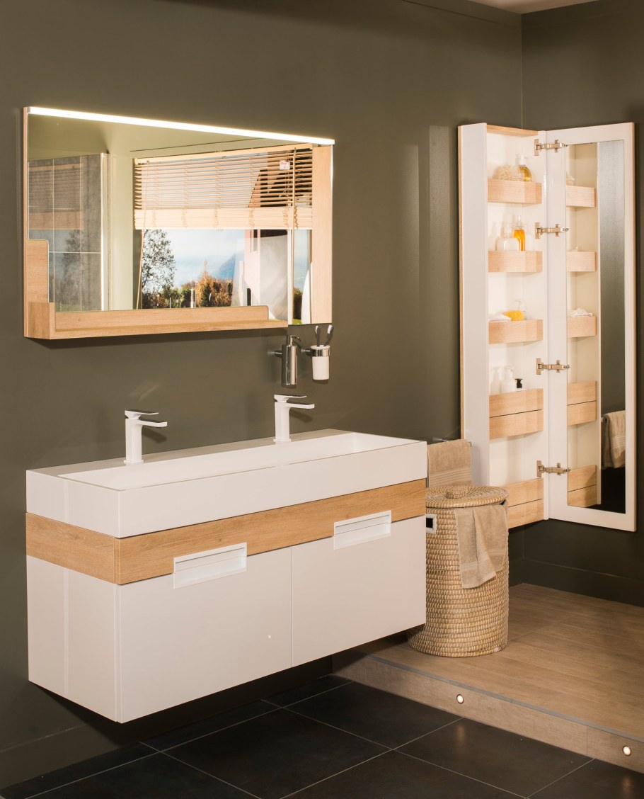 Леруа Мерлен мебель для ванны