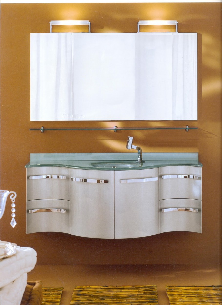 Мебель для ванной ретро Леруа Мерлен